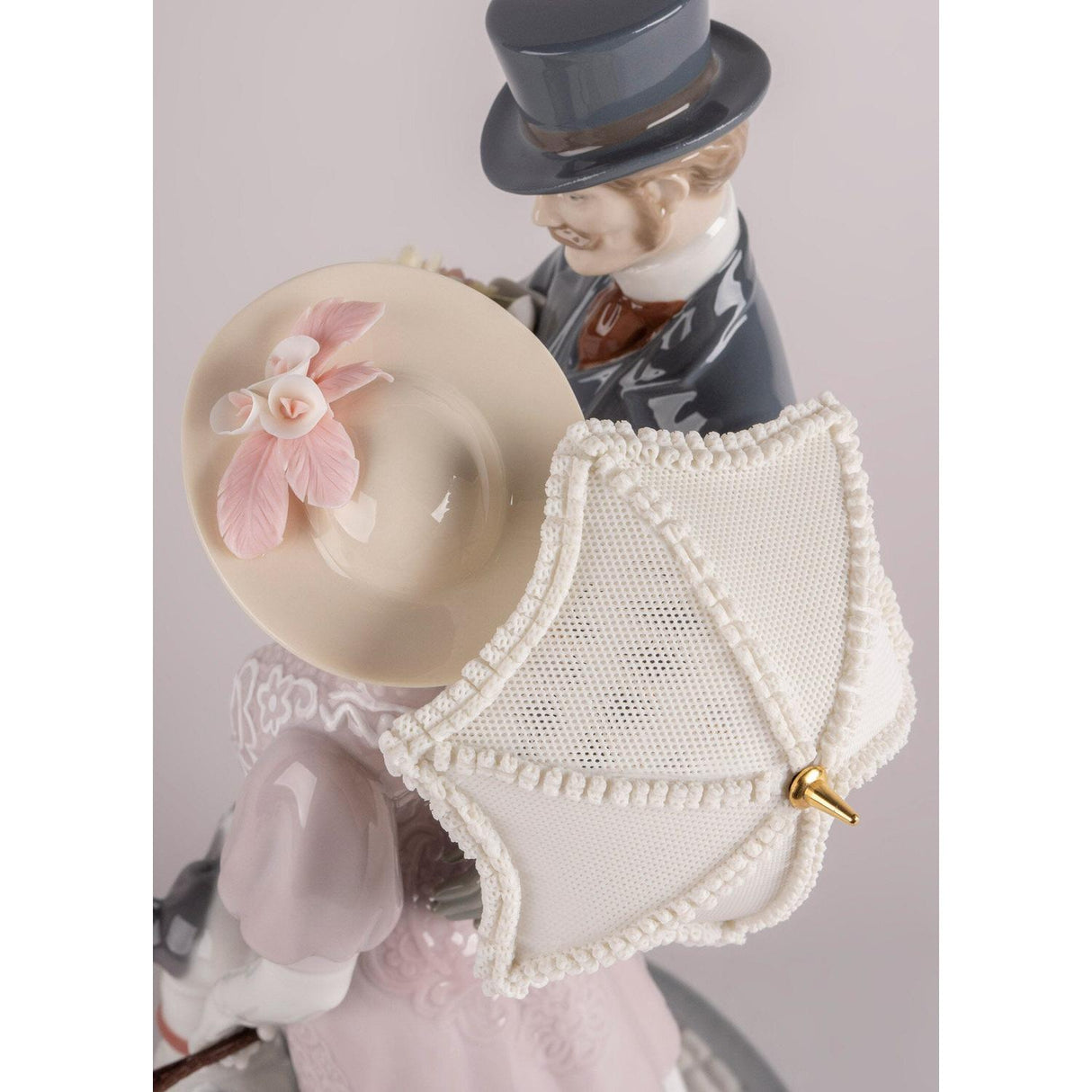 LLADRO' Passeggiata Romantica 33x22cm Porcellana