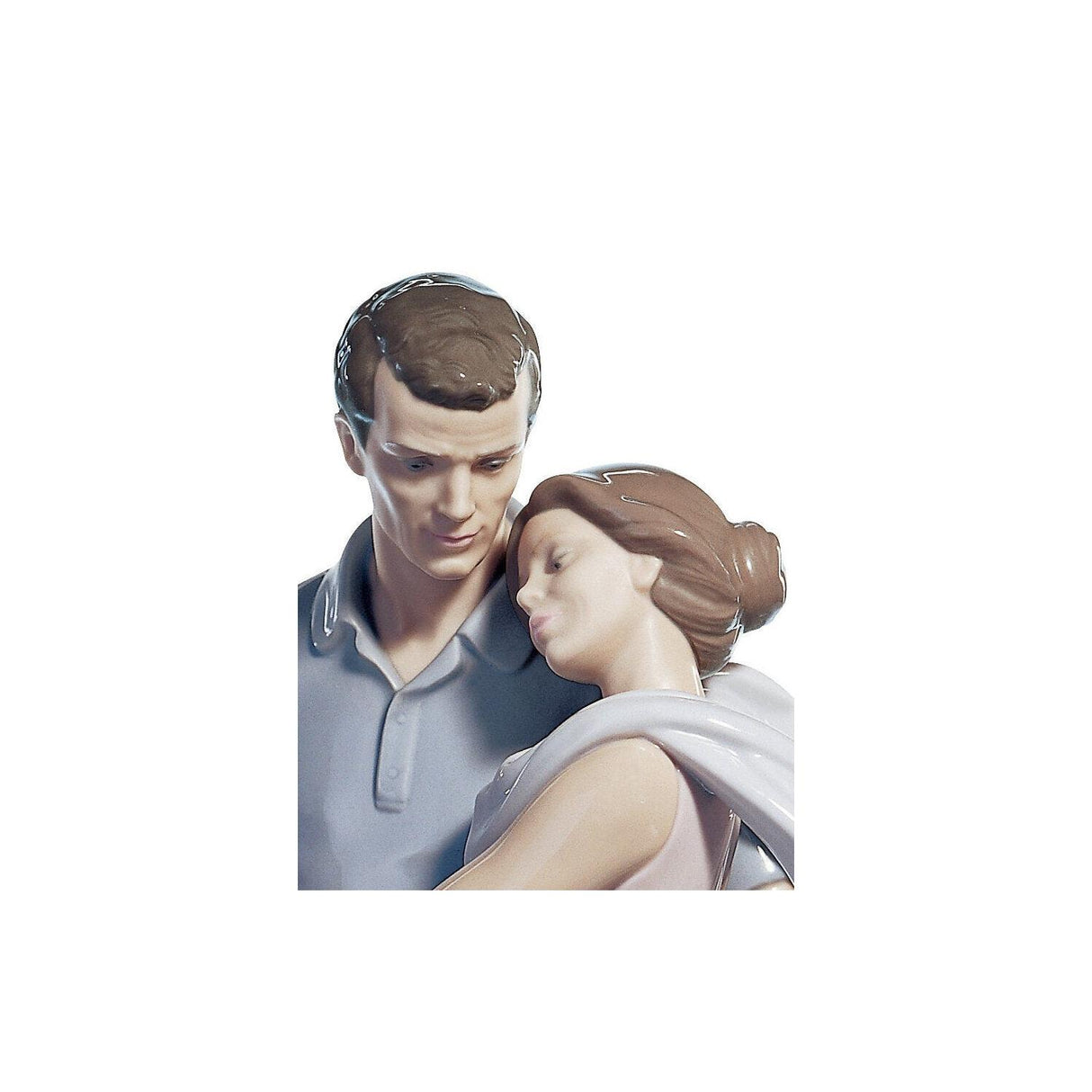 LLADRO' Figurina Coppia Tu per Me Sei Tutto 36x16cm Porcellana