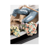 LLADRO' Scultura Romanticismo Sul Lago Serie Limitata 31x58cm Porcellana