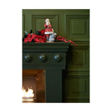 LLADRO' Scultura E' Arrivato Babbo Natale 33x17cm Porcellana