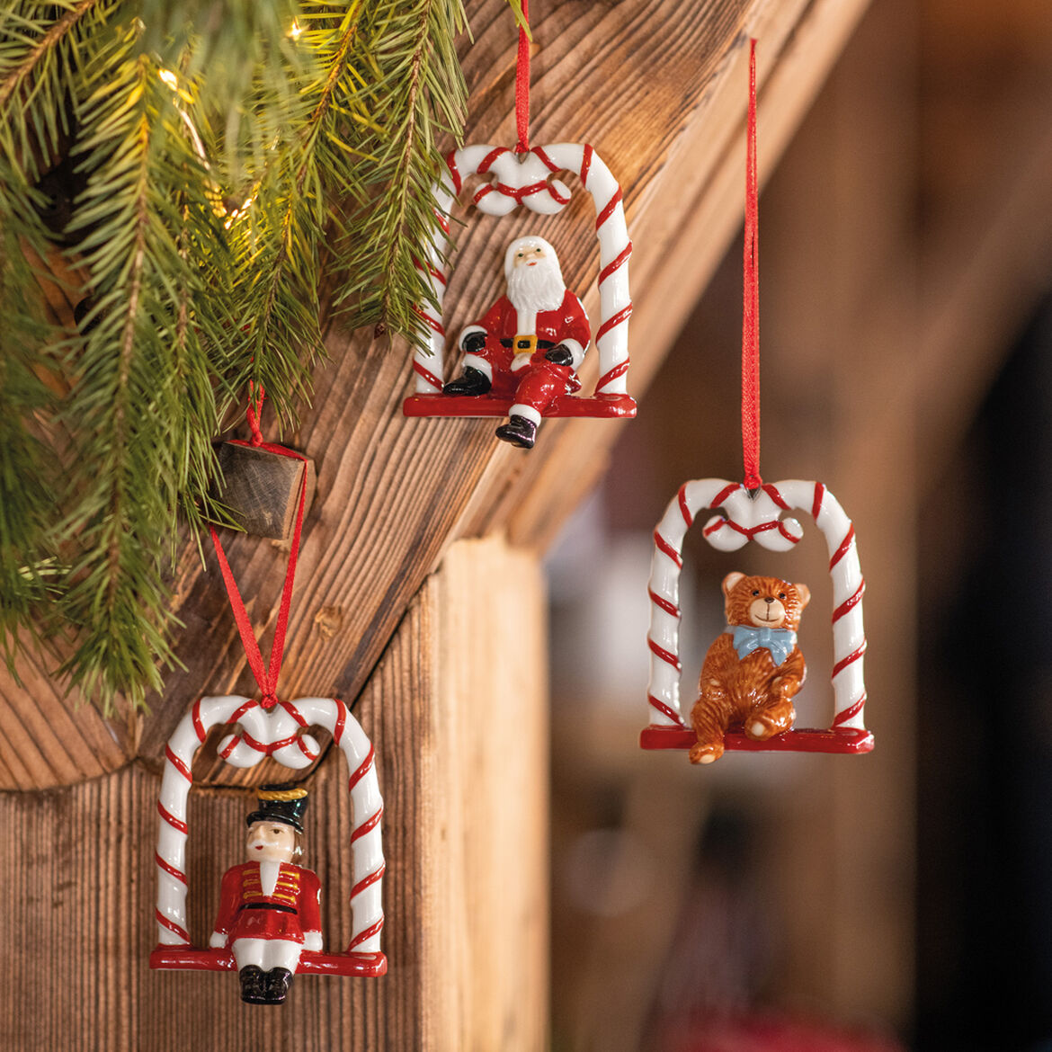 VILLEROY &amp; BOCH Nostalgic Ornaments 3 Pieces Christmas Decorations