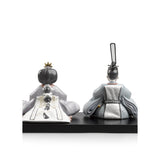 LLADRO' Figurina Hinamatsuri Dolls 25x40cm Porcellana