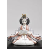 LLADRO' Figurina Hinamatsuri Dolls 25x40cm Porcellana