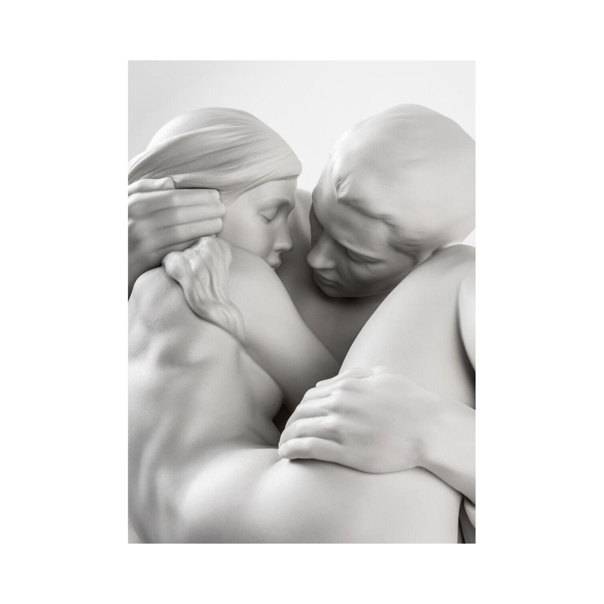 LLADRO' Scultura di Una Coppia Together 31x32cm Porcellana