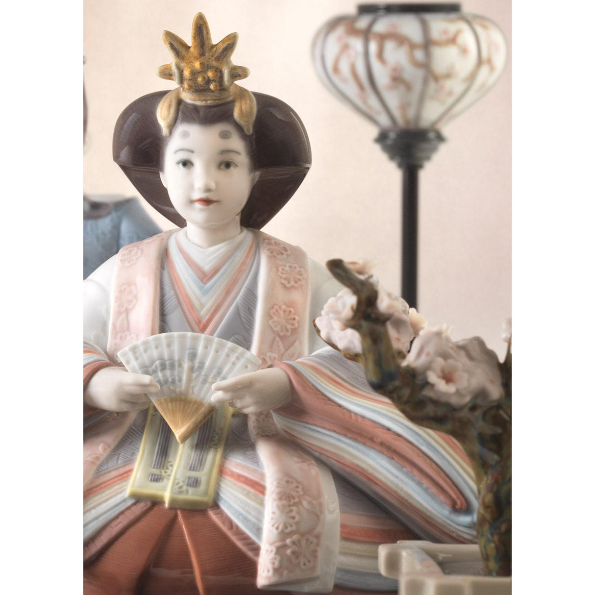 LLADRO' Figurina Hina Dolls 2012 Edizione Limitata 26x41cm Porcellana