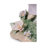 LLADRO' Figurina Fata Ali di Farfalle 23x15cm Porcellana