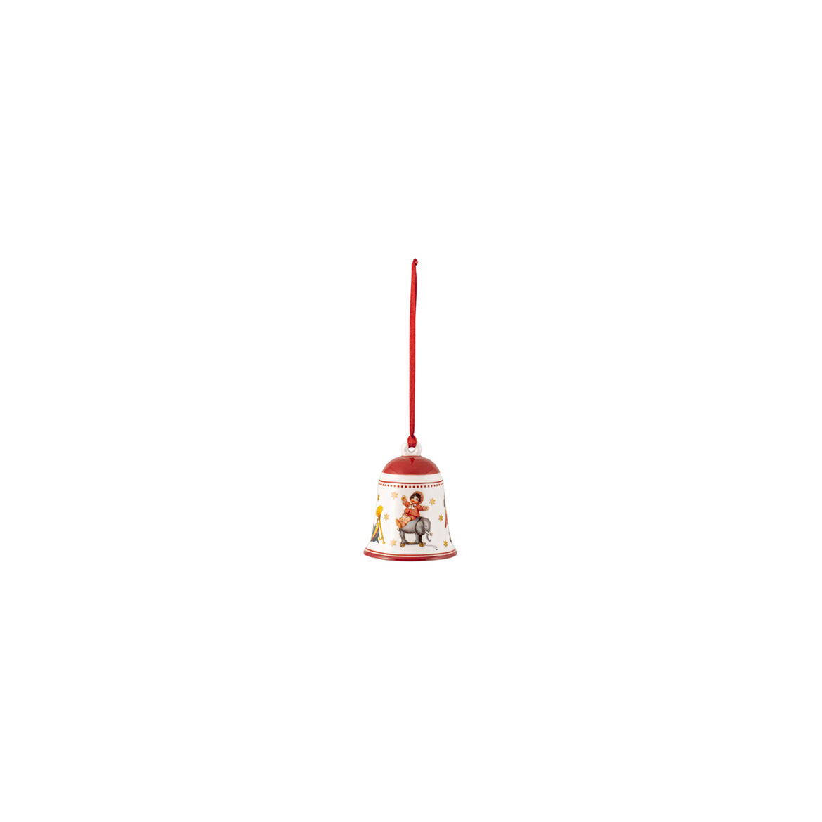Campanella My Christmas Tree Villeroy & Boch in porcellana 6,9 cm