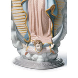 LLADRO' Figurina Madonna di Guadalupe 45x23cm Porcellana