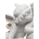 LLADRO' Figurina Angeli Amore e Psiche 28x43cm Porcellana