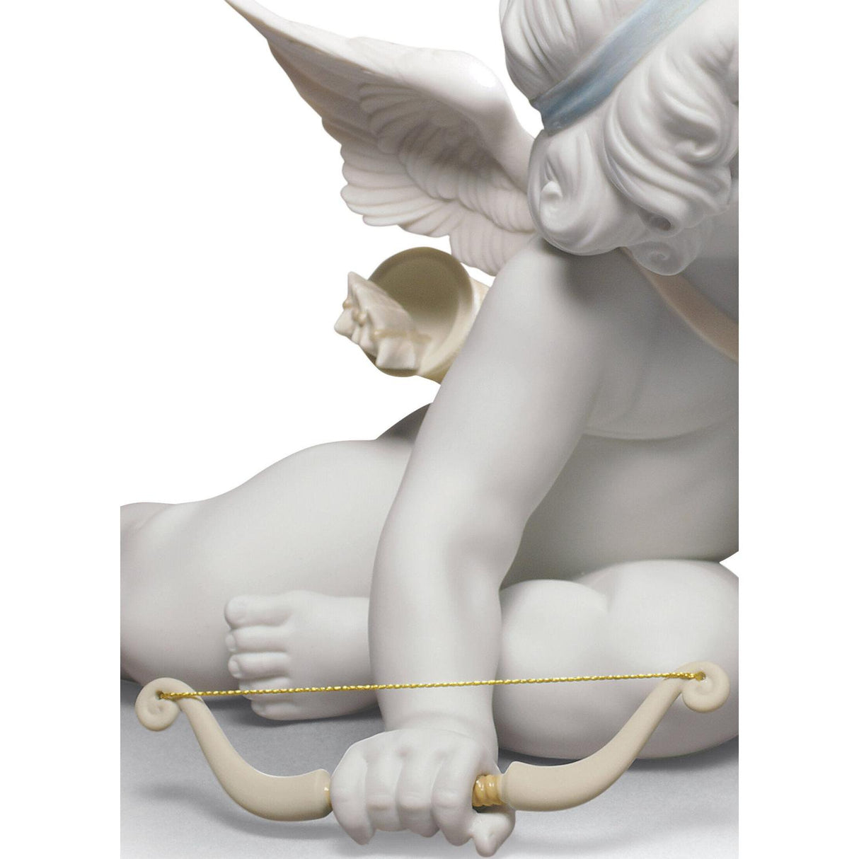 LLADRO' Figurina Angeli Amore e Psiche 28x43cm Porcellana