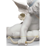 LLADRO' Figurina Angeli Amore e Psiche 28x43cm Porcellana