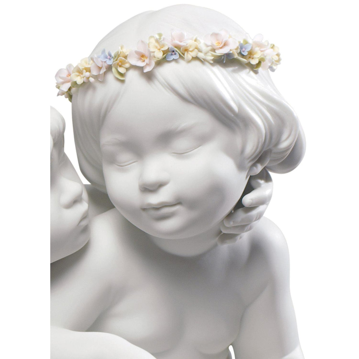 LLADRO' Figurina Angeli Amore e Psiche 28x43cm Porcellana