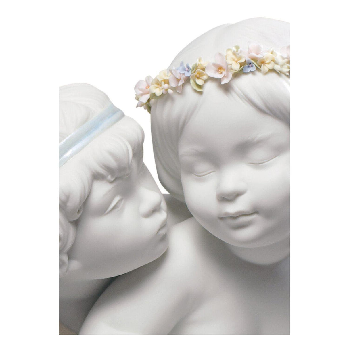 LLADRO' Figurina Angeli Amore e Psiche 28x43cm Porcellana