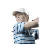 LLADRO' Figurina Campione di Golf 45x26cm Porcellana