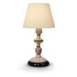 Lampada da tavolo Firefly Lladrò in porcellana con dettagli in oro 68x35 cm
