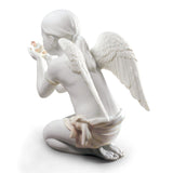 LLADRO' Figurina Un Soffio di Fantasia 25x26cm Porcellana
