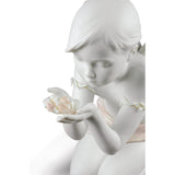 LLADRO' Figurina Un Soffio di Fantasia 25x26cm Porcellana