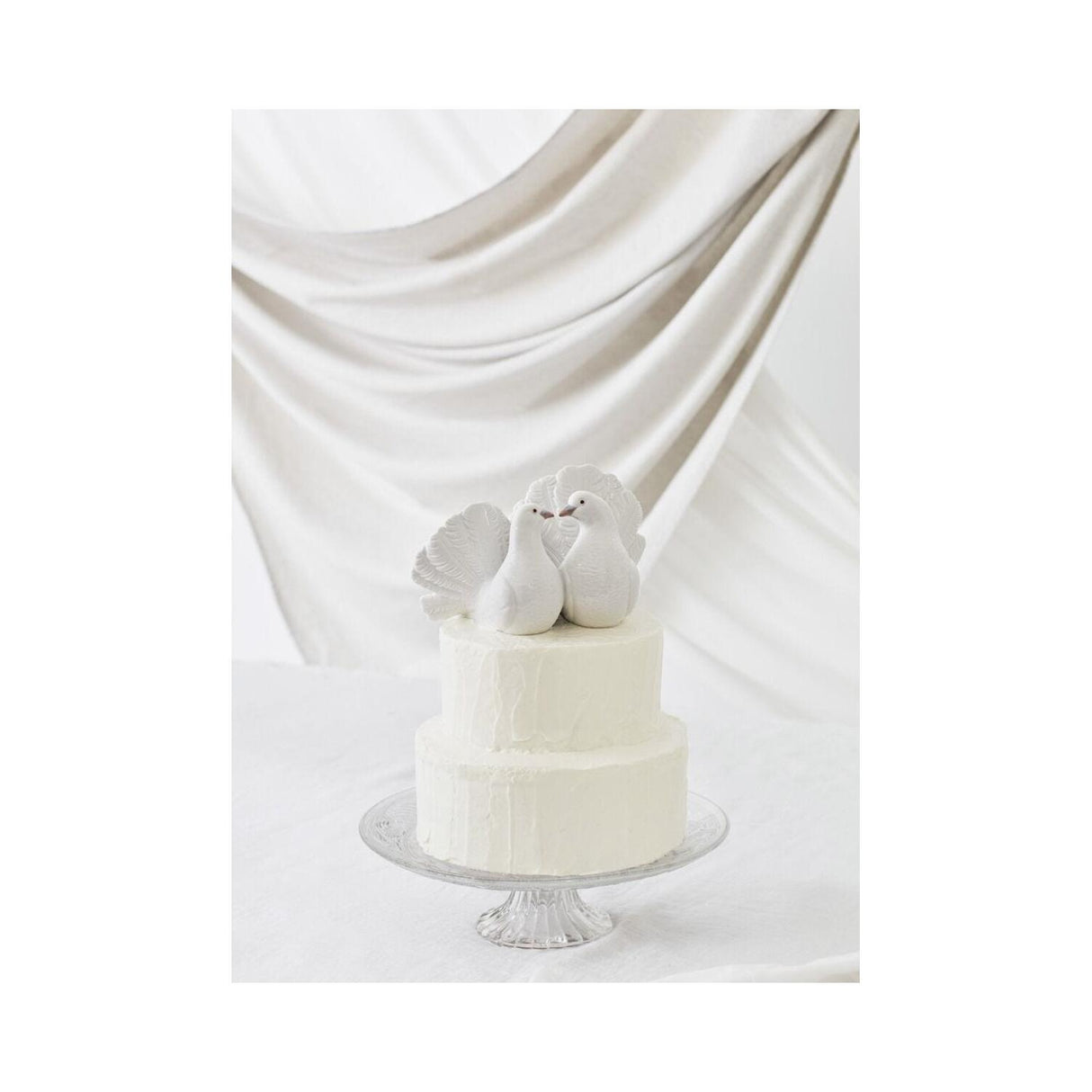 LLADRO' Figurina Coppia Colombe 12x19cm Porcellana