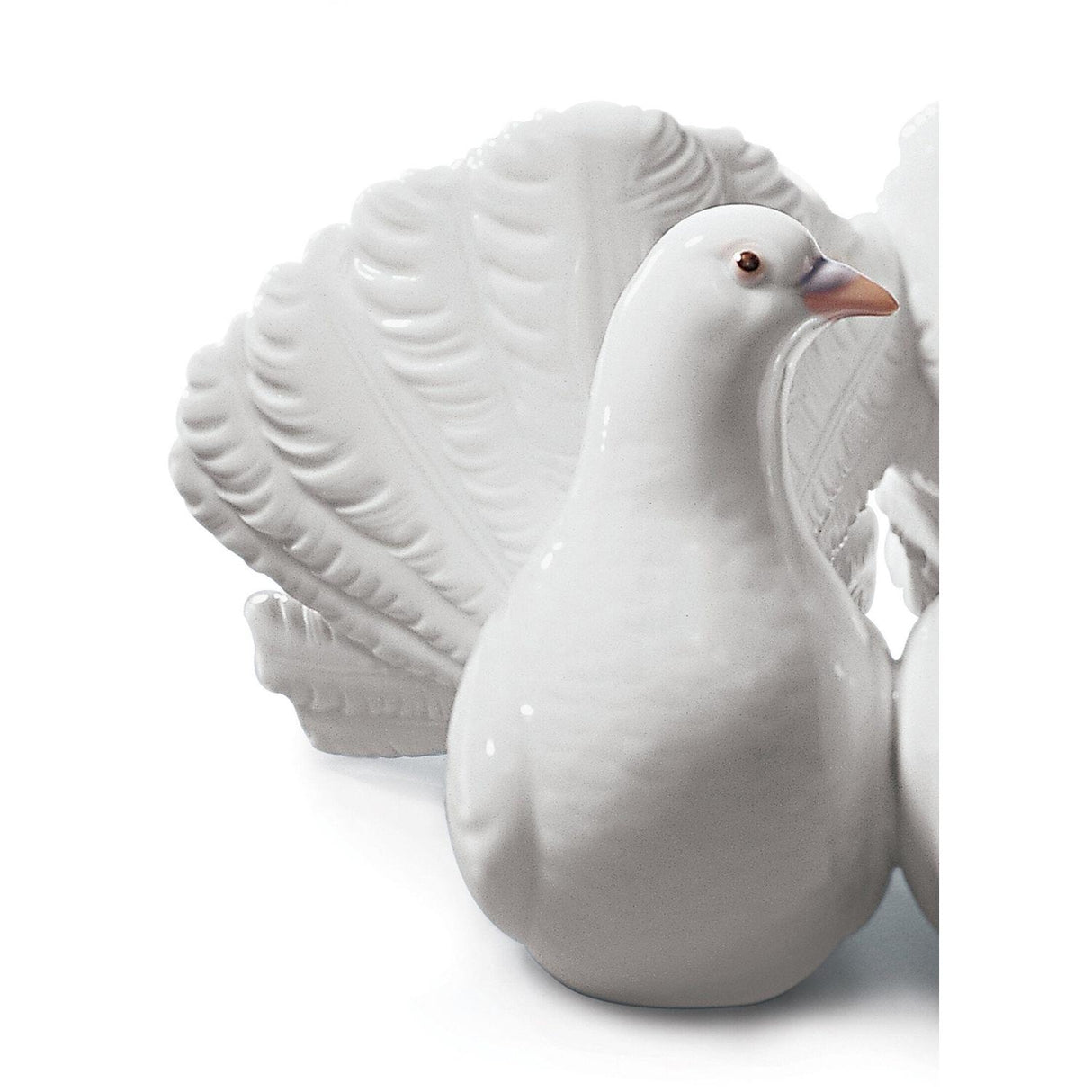 LLADRO' Figurina Coppia Colombe 12x19cm Porcellana