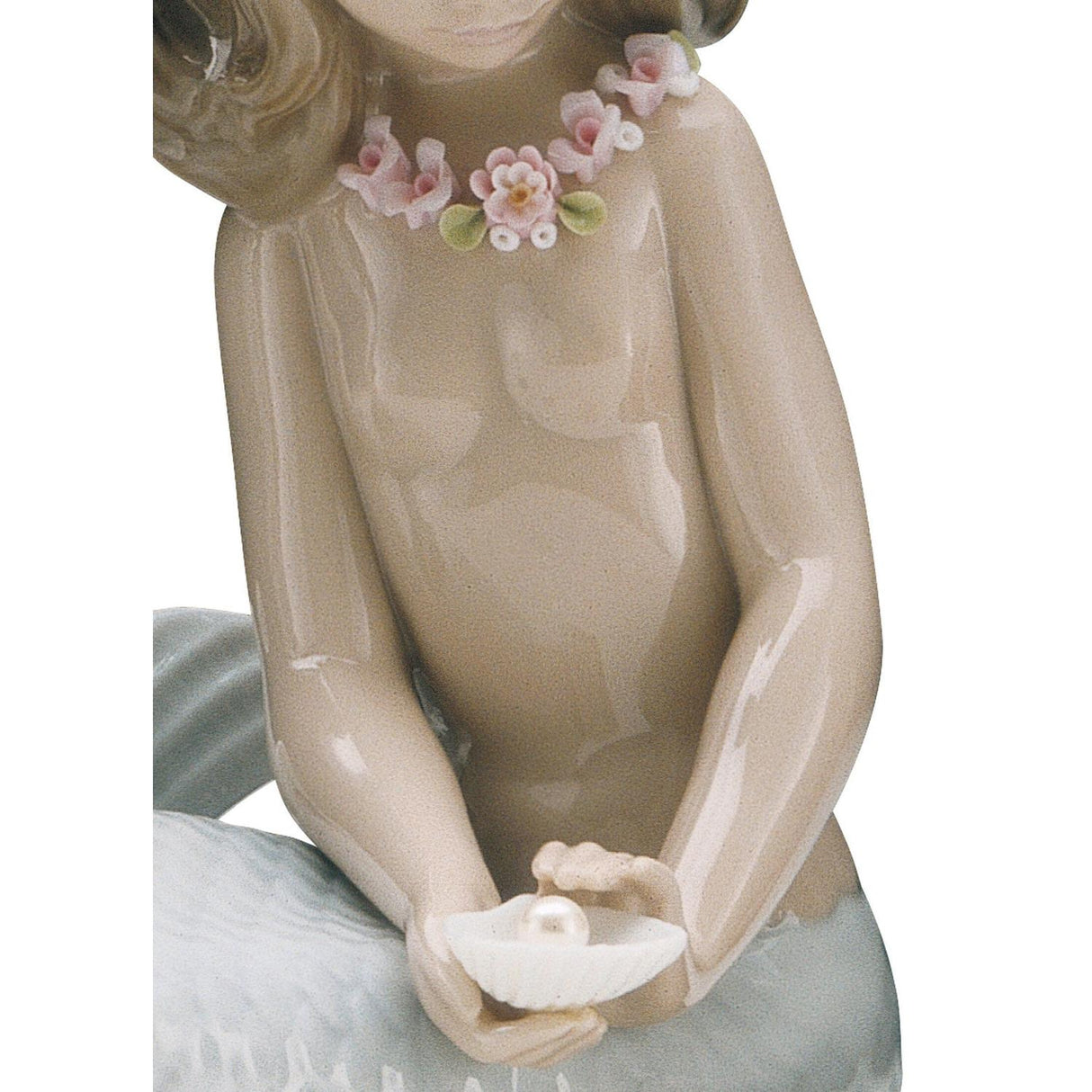 LLADRO' Figurina Sirena 18x9cm Porcellana