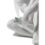 LLADRO' Figurina Angelo Custode 28x40cm Porcellana
