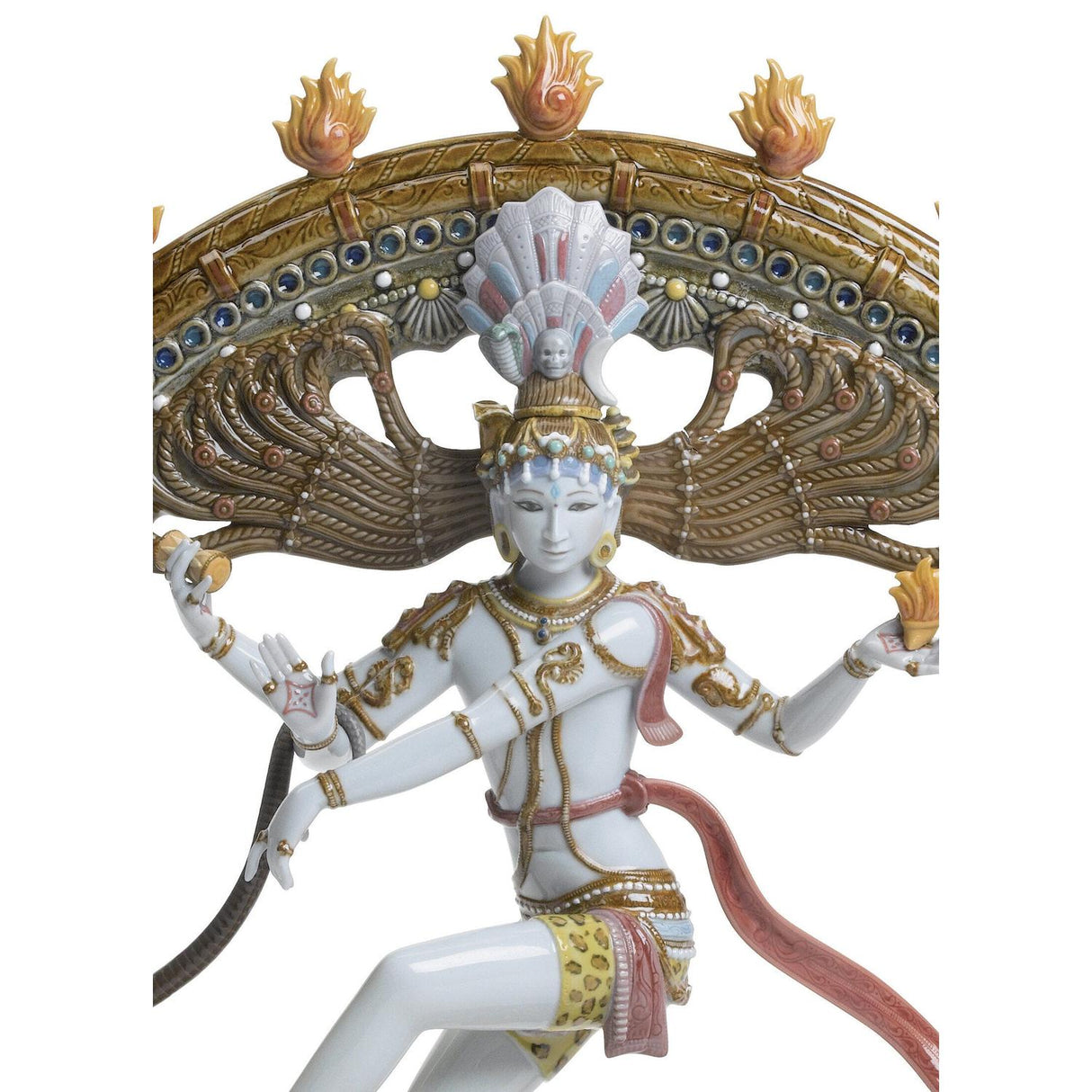 LLADRO' Scultura Shiva Nataraja Edizione Limitata 47x44cm Porcellana