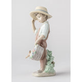 LLADRO' Figurina Bimbo Quanta Allegria! 21x12cm Porcellana