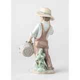 LLADRO' Figurina Bimbo Quanta Allegria! 21x12cm Porcellana