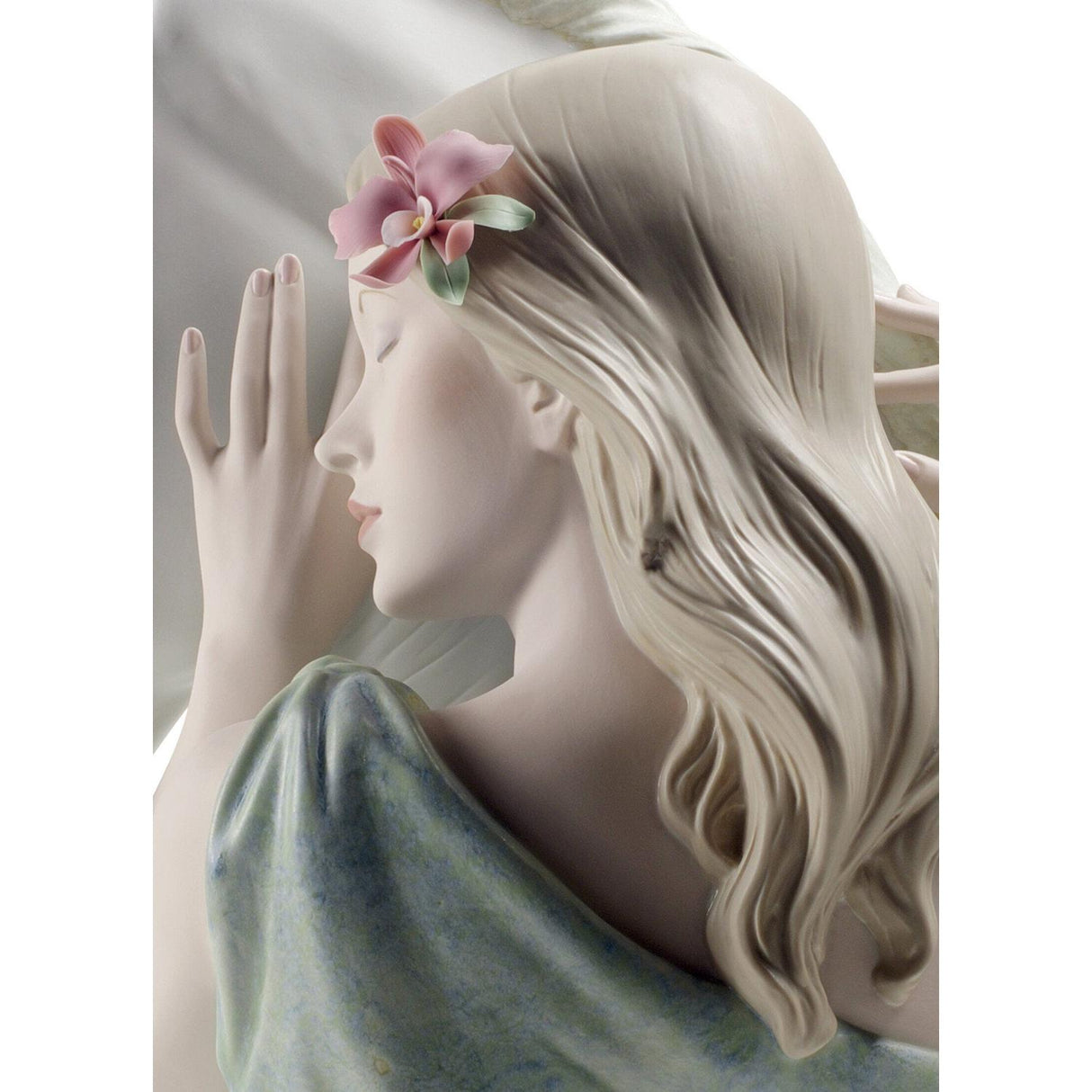 LLADRO' Figurina Donna Compagno Fedele Edizione Limitata 37x49cm Porcellana