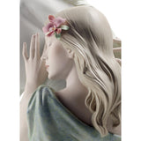 LLADRO' Figurina Donna Compagno Fedele Edizione Limitata 37x49cm Porcellana