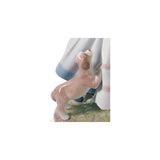 LLADRO' Abbracciami! Figurina Bimbi 20x12cm Porcellana