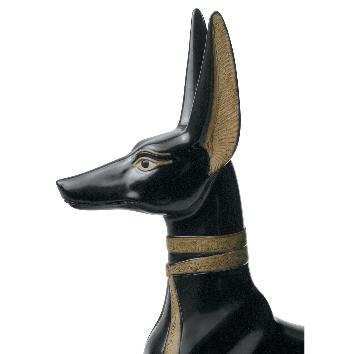 LLADRO' Figurina Anubi 36x52cm Porcellana
