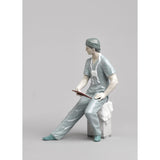 LLADRO' Figurina Chirurgo 33x20cm Porcellana