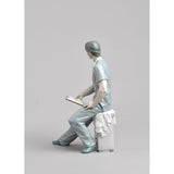 LLADRO' Figurina Chirurgo 33x20cm Porcellana