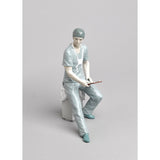 LLADRO' Figurina Chirurgo 33x20cm Porcellana