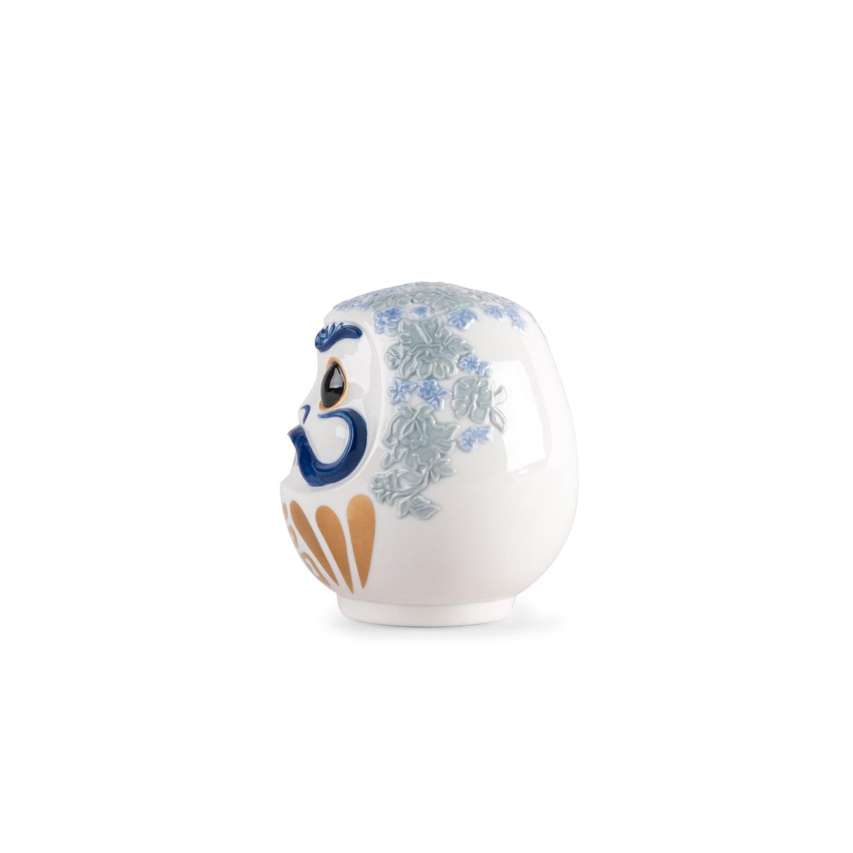 LLADRO' Daruma Blu 12x12cm Porcellana