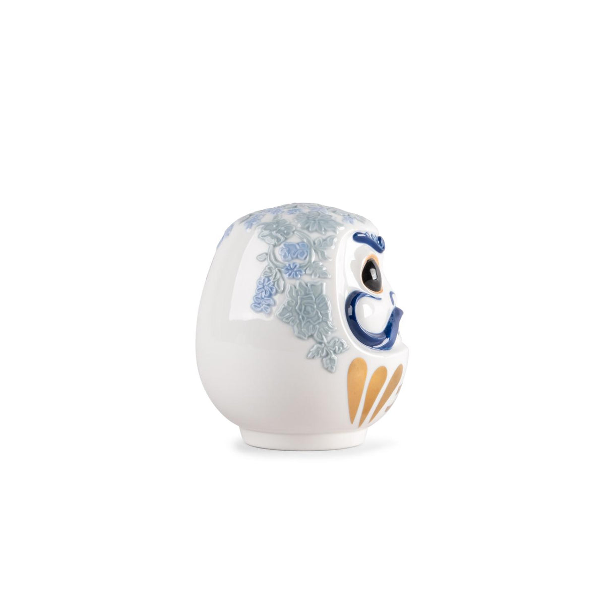 LLADRO' Daruma Blu 12x12cm Porcellana