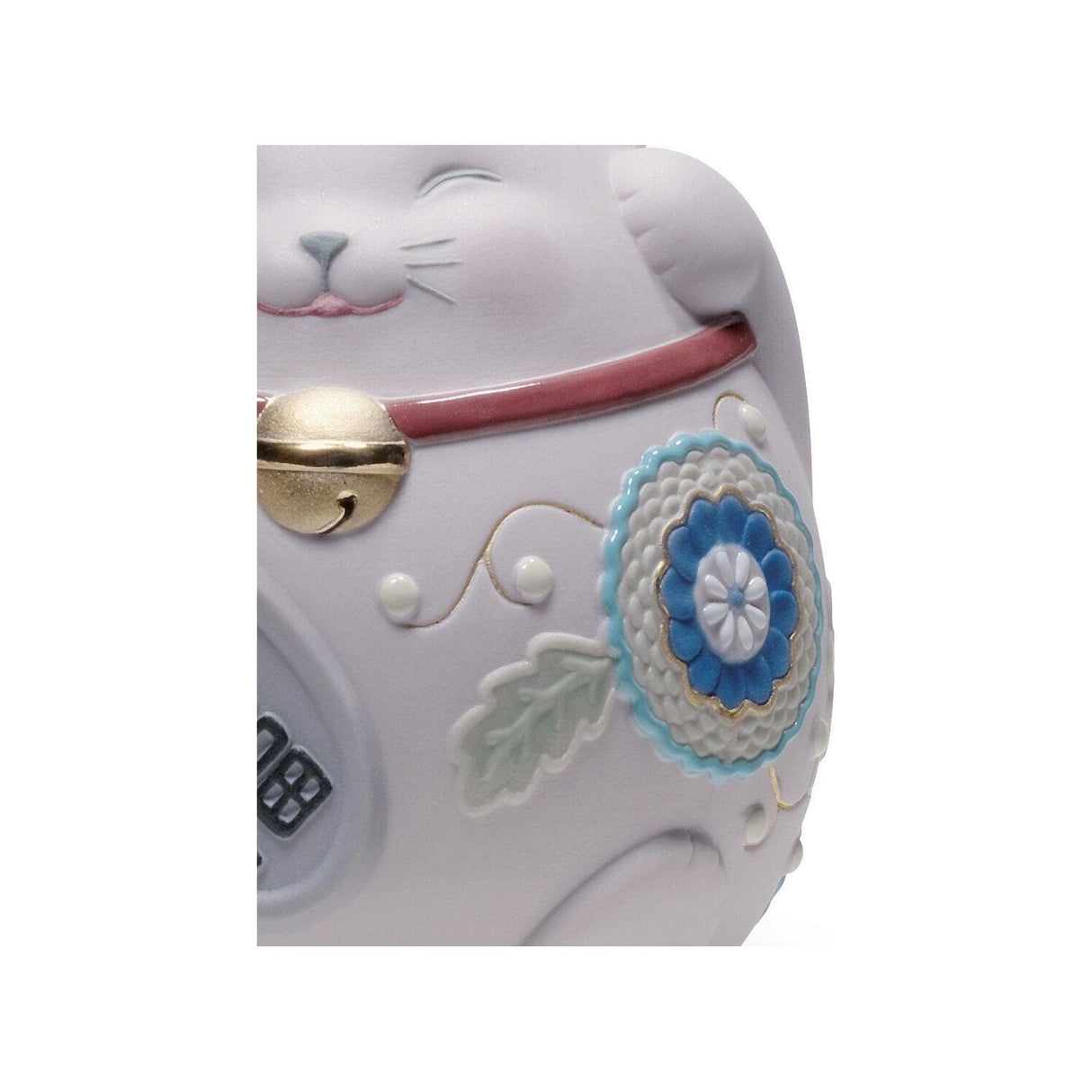 LLADRO' Figurina Maneki Neko III 10x9cm Porcellana