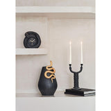 LLADRO' Candelabro Snakes 32x17cm Porcellana