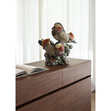 LLADRO' Scultura Anatre Mandarine Edizione Limitata 47x34cm Porcellana