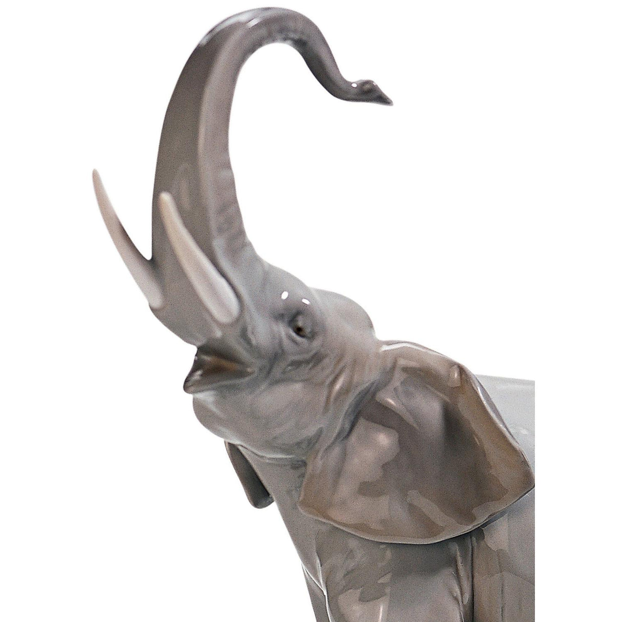 LLADRO' Figurina Elefanti 36x40cm Porcellana