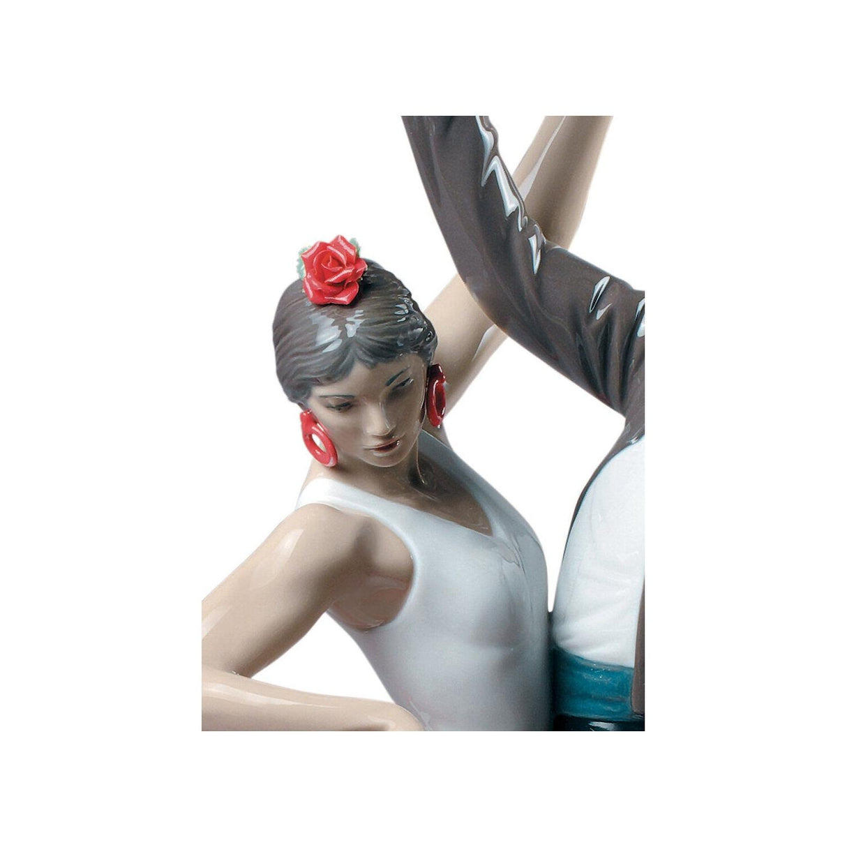 LLADRO' Figurina Flamenco 44x38cm Porcellana