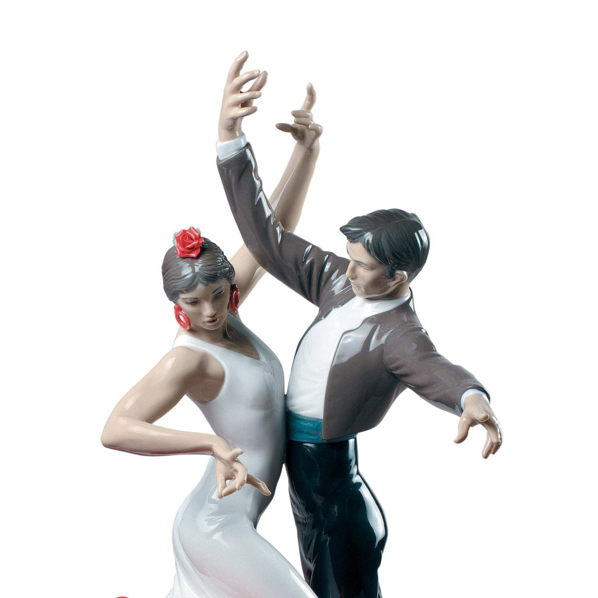 LLADRO' Figurina Flamenco 44x38cm Porcellana
