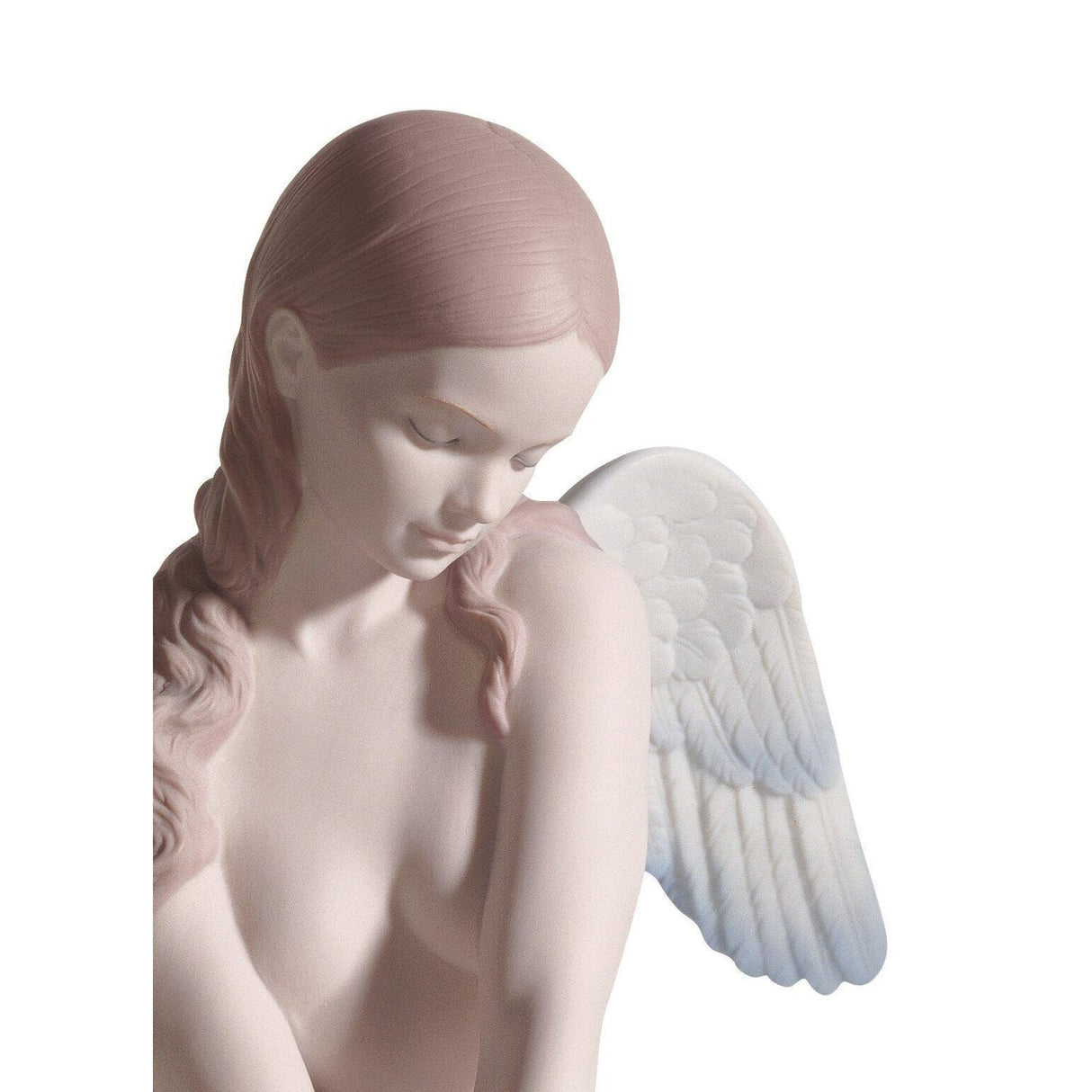 LLADRO' Figurina Angelo Bello 20x14cm Porcellana