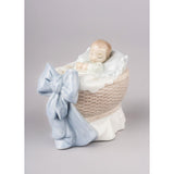 LLADRO' Figurina Bimbo Un Regalo Dal Cielo 9x7cm Porcellana