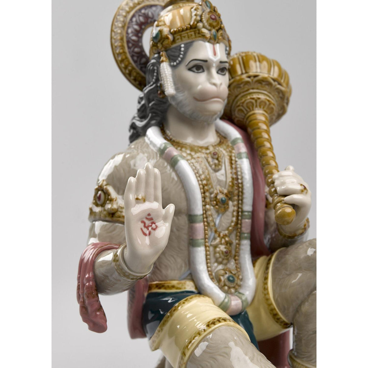 LLADRO' Figurina Hanuman 27x15cm Porcellana