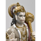 LLADRO' Figurina Hanuman 27x15cm Porcellana