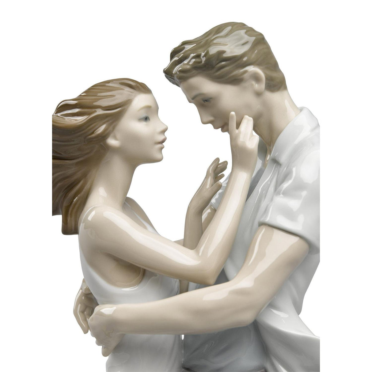 LLADRO' Figurina Coppia L'Ebbrezza Dell'Amore 31x33cm Porcellana