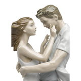 LLADRO' Figurina Coppia L'Ebbrezza Dell'Amore 31x33cm Porcellana