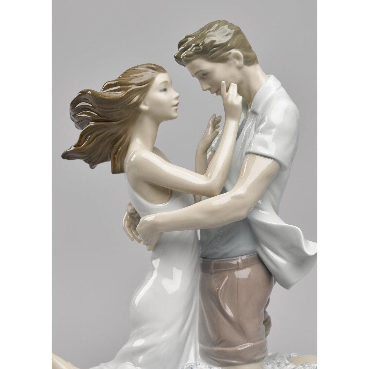 LLADRO' Figurina Coppia L'Ebbrezza Dell'Amore 31x33cm Porcellana